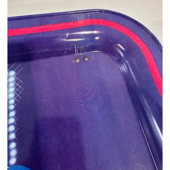 Ms. Pac-Man Midway Metal Lap Tray Vintage 1980's-Exceptional Condition-RARE! - Picture 4 of 7